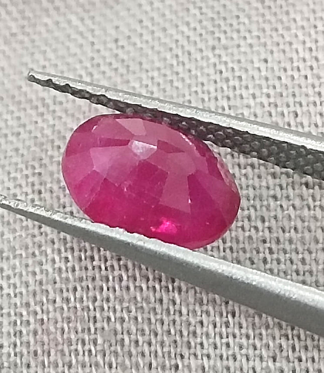Mozambique Ruby 1.51ct Certified Natural Untreated Gemstone