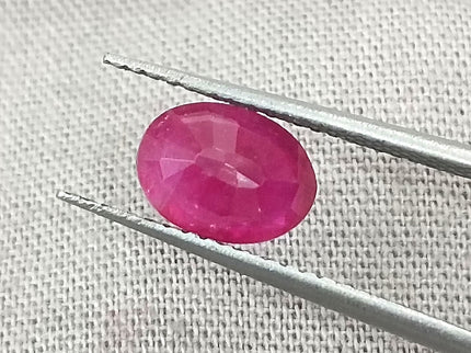 Mozambique Ruby 1.51ct Certified Natural Untreated Gemstone
