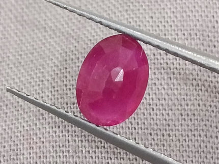 Mozambique Ruby 1.51ct Certified Natural Untreated Gemstone