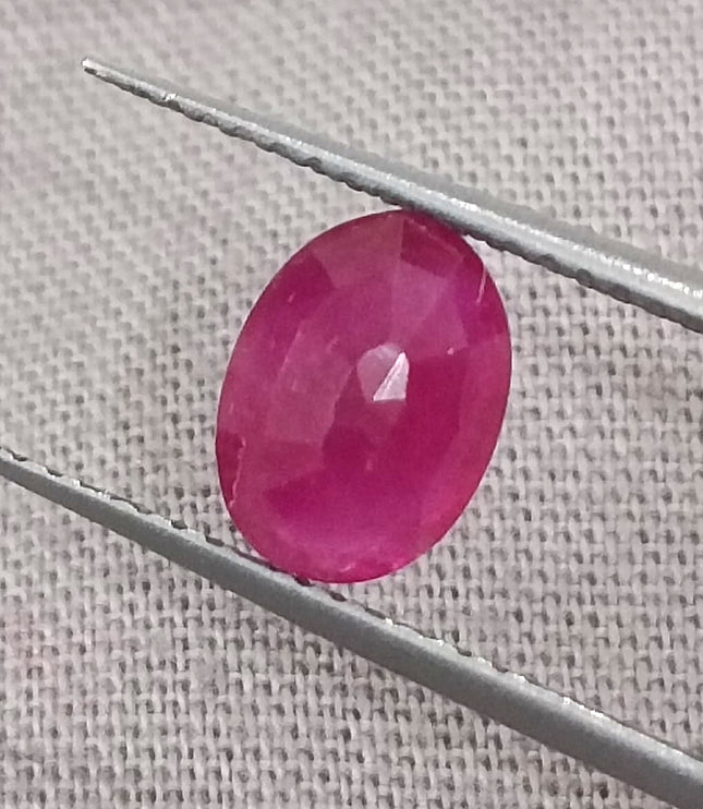 Mozambique Ruby 1.51ct Certified Natural Untreated Gemstone