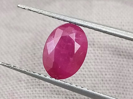 Mozambique Ruby 1.51ct Certified Natural Untreated Gemstone