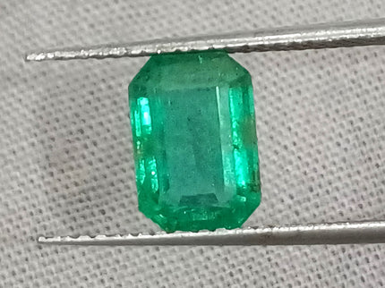 Zambian Emerald 2.03ct Natural Certified Spring Green Gemstone