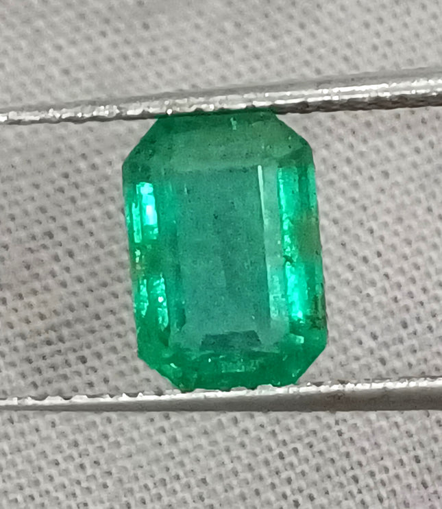 Zambian Emerald 2.03ct Natural Certified Spring Green Gemstone