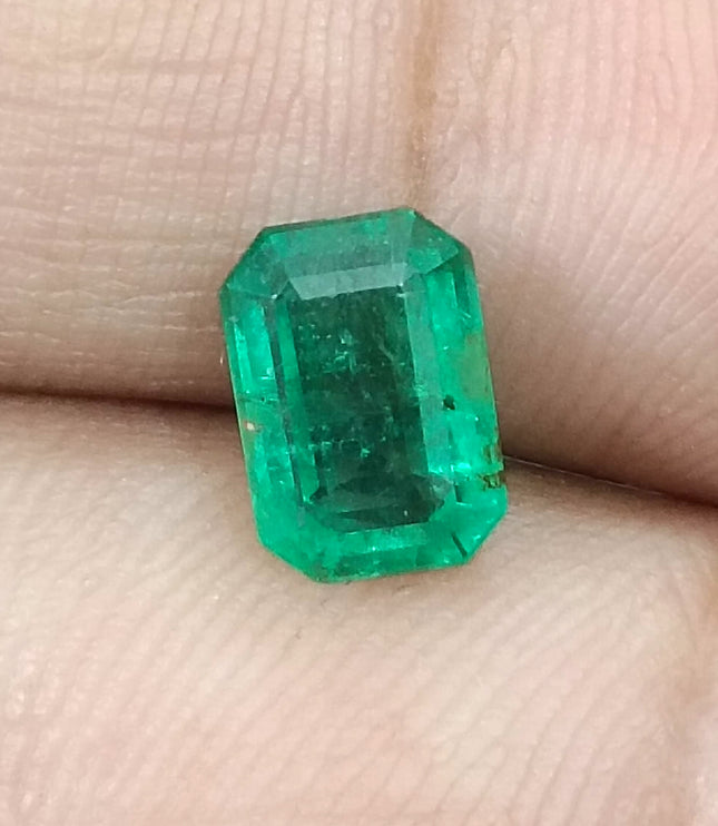 Zambian Emerald 2.03ct Natural Certified Spring Green Gemstone