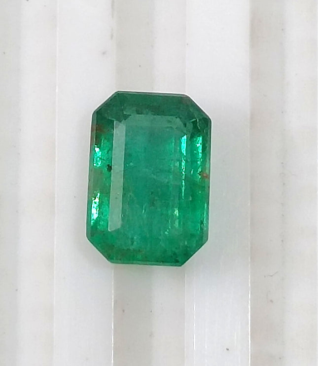Zambian Emerald 2.03ct Natural Certified Spring Green Gemstone