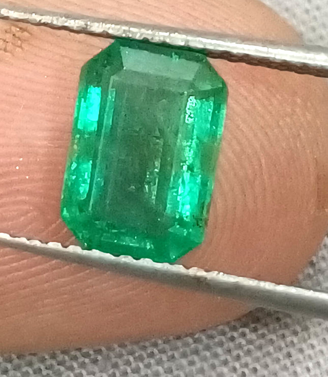 Zambian Emerald 2.03ct Natural Certified Spring Green Gemstone