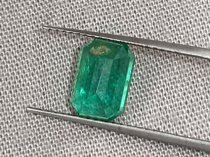 Zambian Emerald 2.03ct Natural Certified Spring Green Gemstone