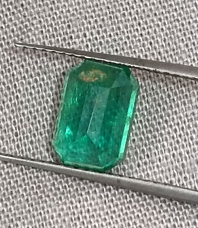 Zambian Emerald 2.03ct Natural Certified Spring Green Gemstone