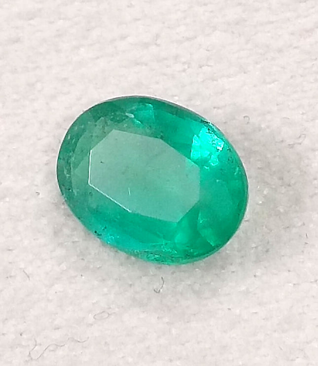 GSI Certified 1.99ct Grass Green Emerald, Natural Earth Mined Gemstone