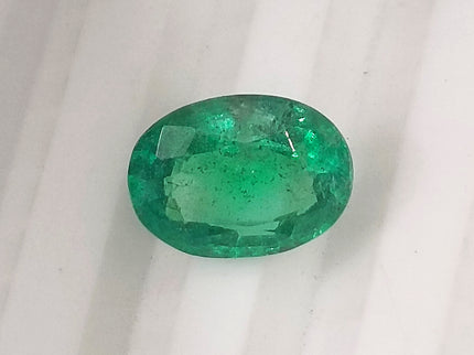 Panjshir Emerald 1.64ct Certified Exceptional luster Water Green Natural Gemstone