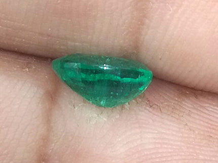Panjshir Emerald 1.64ct Certified Exceptional luster Water Green Natural Gemstone