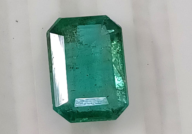 GSI Certified 2.39ct Zambian Emerald, Natural Loose Gemstone