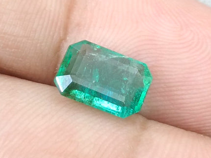 GSI Certified 2.39ct Zambian Emerald, Natural Loose Gemstone