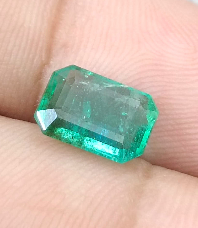 GSI Certified 2.39ct Zambian Emerald, Natural Loose Gemstone