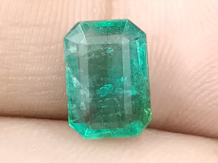 GSI Certified 2.39ct Zambian Emerald, Natural Loose Gemstone