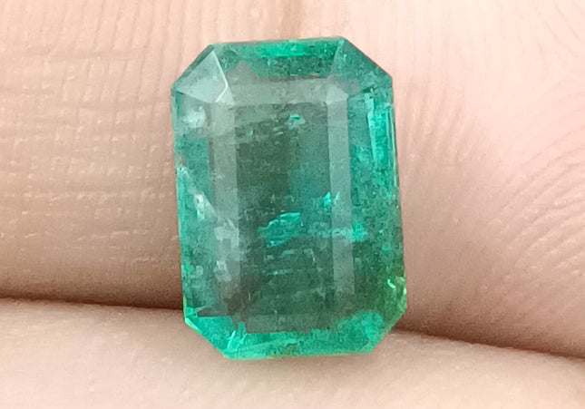 GSI Certified 2.39ct Zambian Emerald, Natural Loose Gemstone