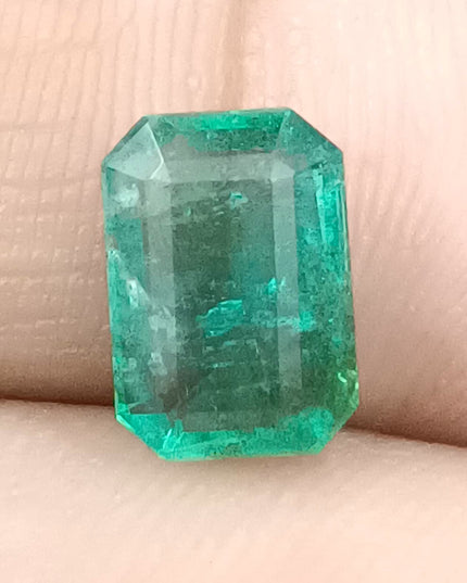 GSI Certified 2.39ct Zambian Emerald, Natural Loose Gemstone