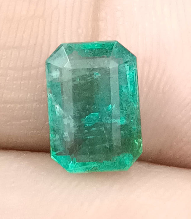 GSI Certified 2.39ct Zambian Emerald, Natural Loose Gemstone