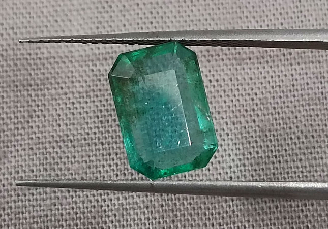 GSI Certified 2.39ct Zambian Emerald, Natural Loose Gemstone