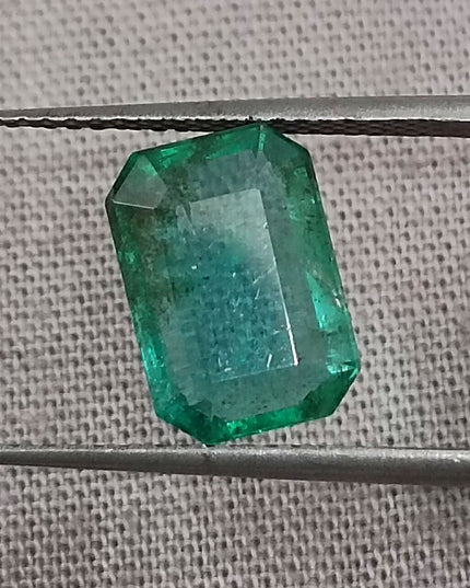 GSI Certified 2.39ct Zambian Emerald, Natural Loose Gemstone