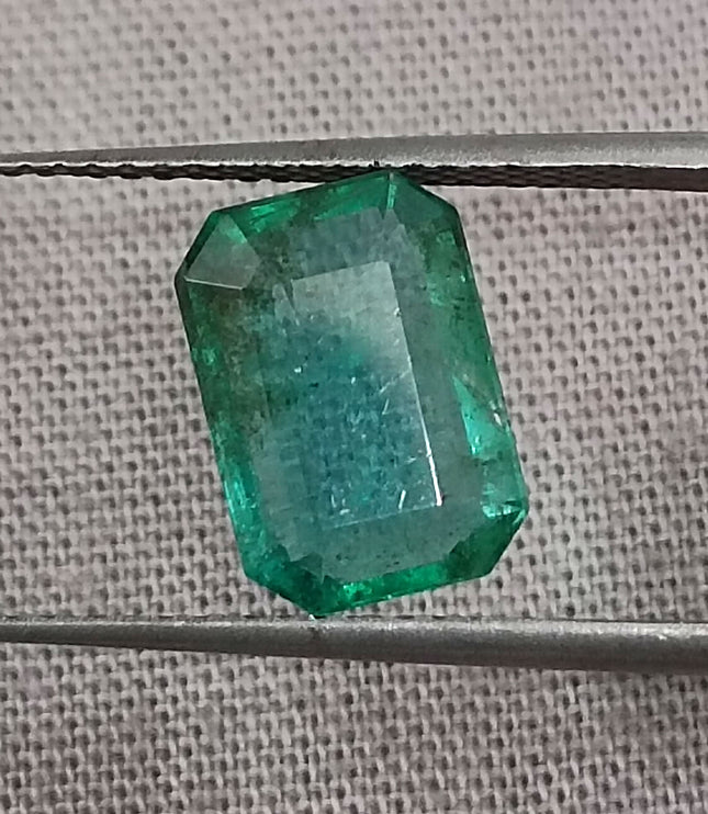 GSI Certified 2.39ct Zambian Emerald, Natural Loose Gemstone