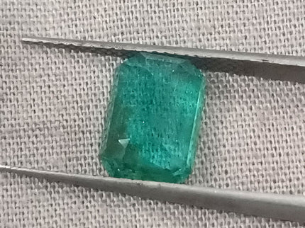 GSI Certified 2.39ct Zambian Emerald, Natural Loose Gemstone