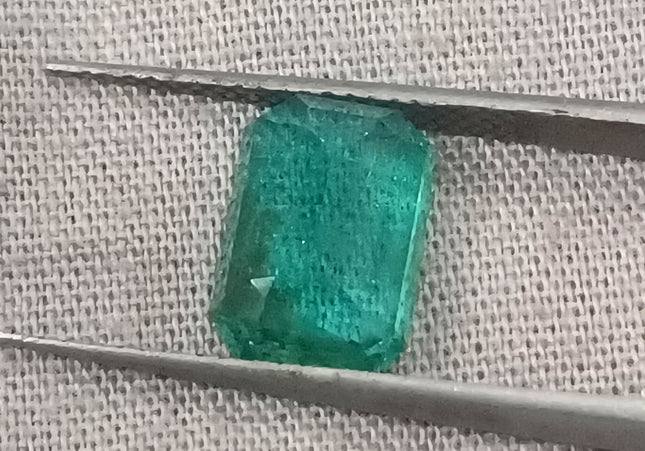 GSI Certified 2.39ct Zambian Emerald, Natural Loose Gemstone