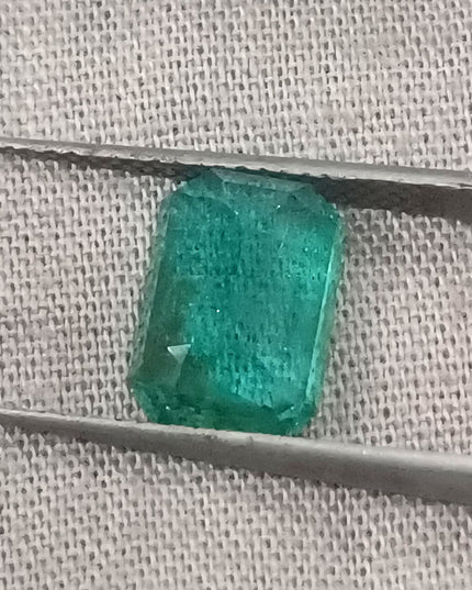 GSI Certified 2.39ct Zambian Emerald, Natural Loose Gemstone