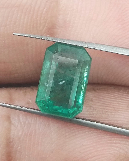 GSI Certified 3.19ct Zambian Emerald