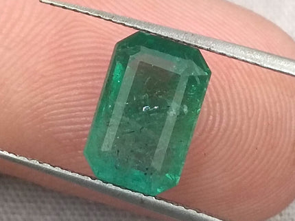 GSI Certified 3.19ct Zambian Emerald