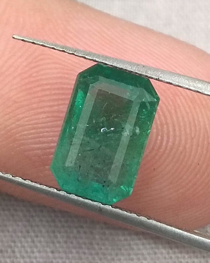 GSI Certified 3.19ct Zambian Emerald