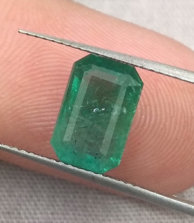 GSI Certified 3.19ct Zambian Emerald