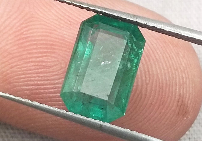 GSI Certified 3.19ct Zambian Emerald