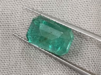 GSI Certified 3.19ct Zambian Emerald