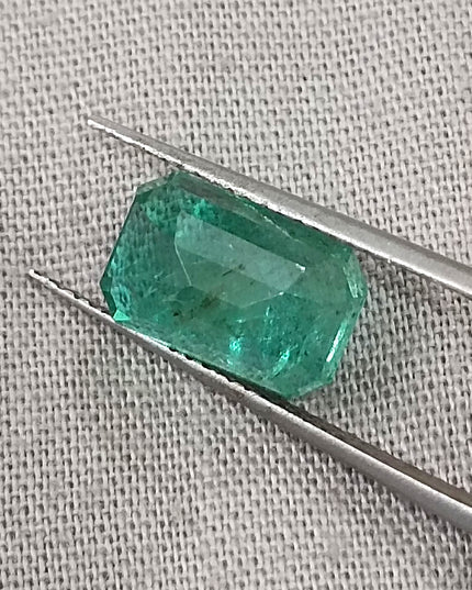 GSI Certified 3.19ct Zambian Emerald