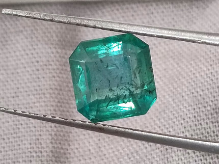 GSI Certified 2.42ct Zambian Emerald, Natural Loose Gemstone
