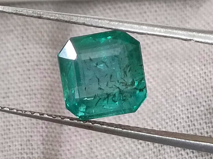 GSI Certified 2.42ct Zambian Emerald, Natural Loose Gemstone