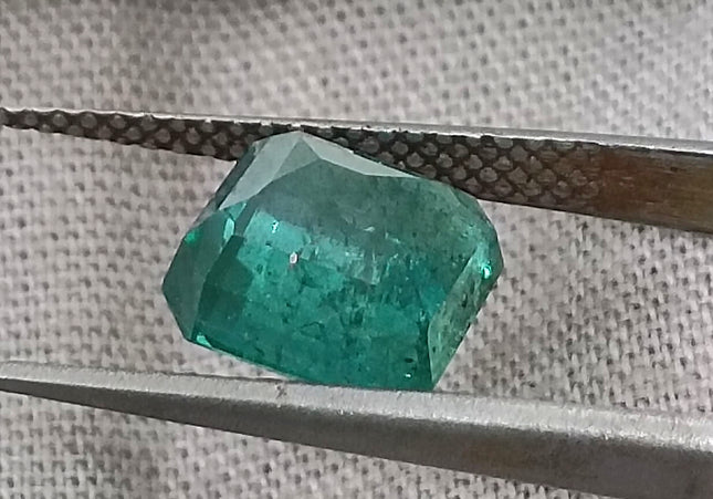 GSI Certified 2.42ct Zambian Emerald, Natural Loose Gemstone