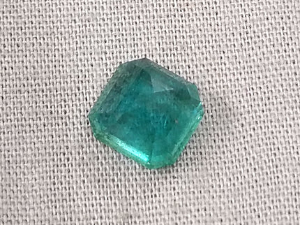 GSI Certified 2.42ct Zambian Emerald, Natural Loose Gemstone