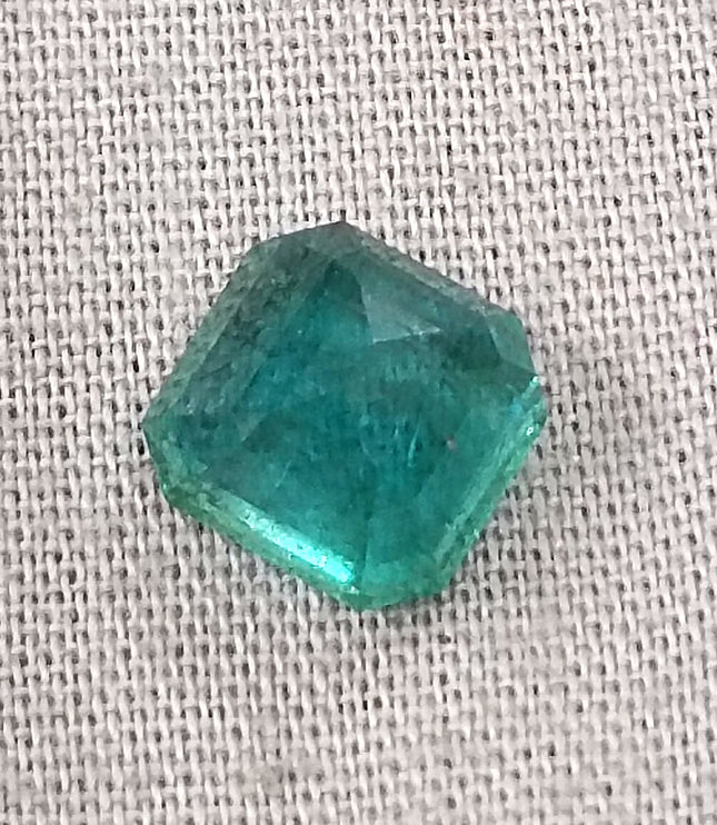 GSI Certified 2.42ct Zambian Emerald, Natural Loose Gemstone