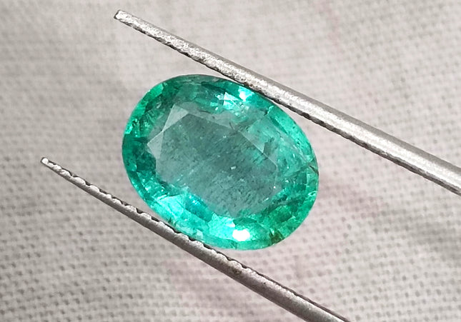 GSI Certified 2.13ct Zambian Emerald