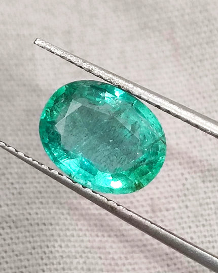 GSI Certified 2.13ct Zambian Emerald