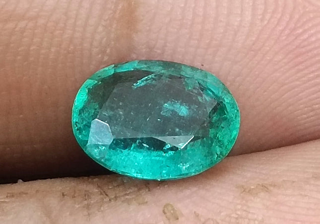 GSI Certified 2.13ct Zambian Emerald