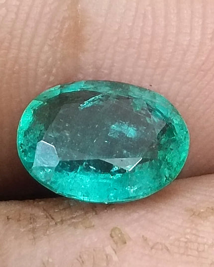 GSI Certified 2.13ct Zambian Emerald