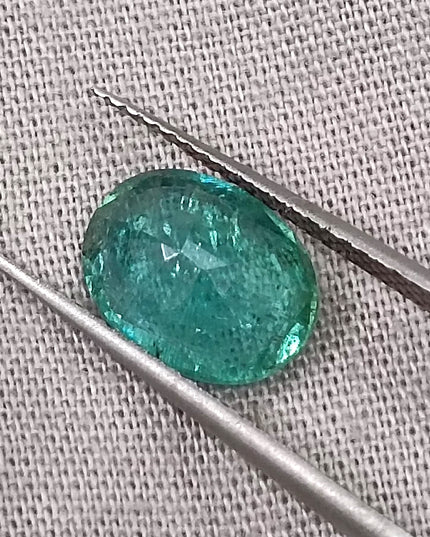 GSI Certified 2.13ct Zambian Emerald