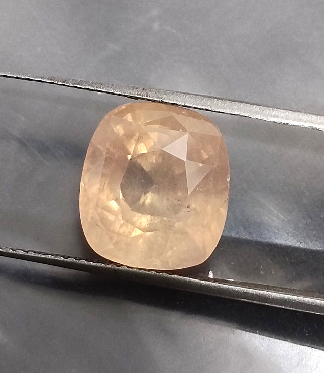 8.41ct Padparadscha sapphire, Certified Natural Untreated Loose Gemstone