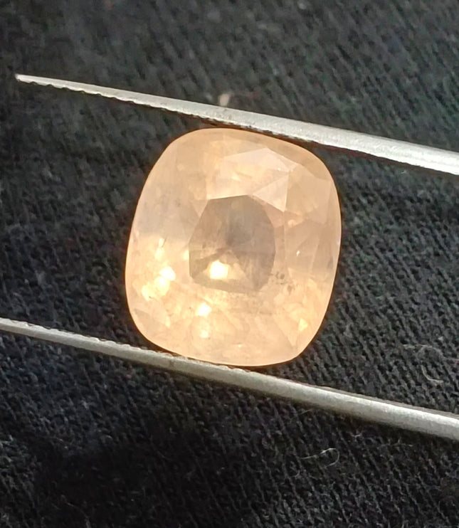 8.41ct Padparadscha sapphire, Certified Natural Untreated Loose Gemstone