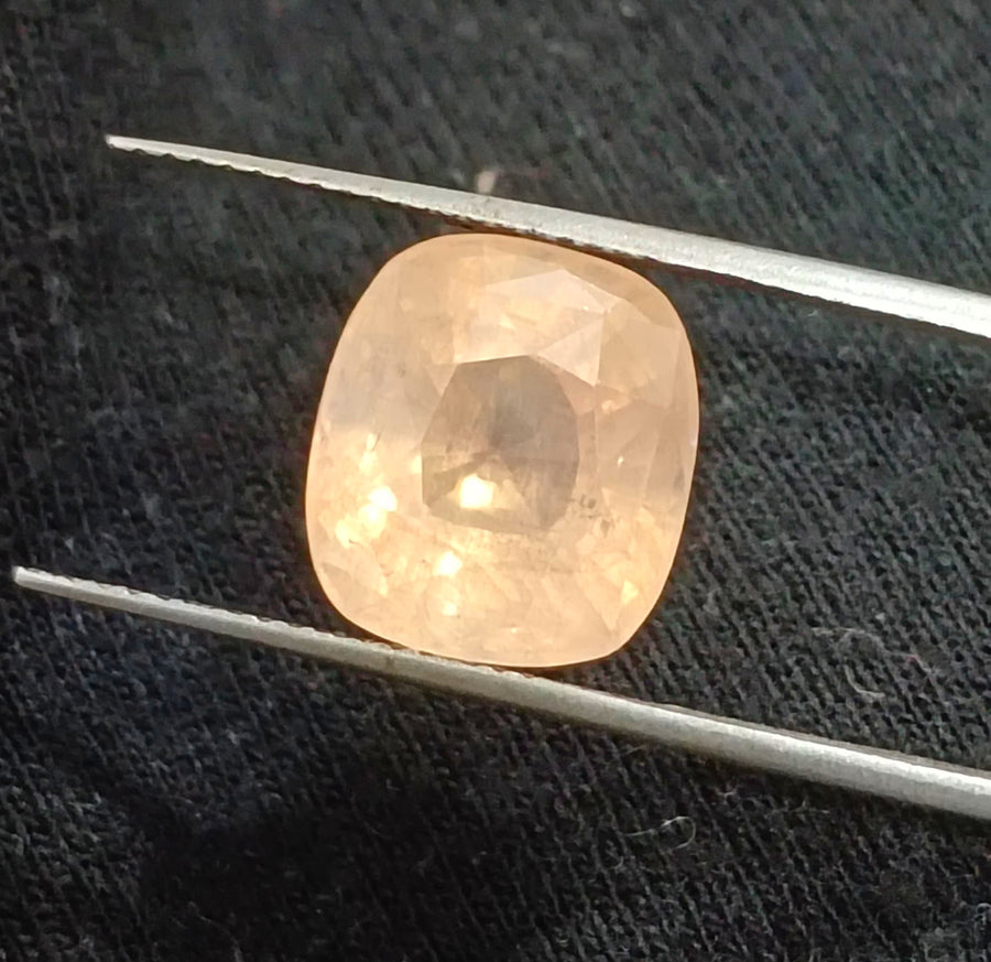 8.41ct Padparadscha sapphire, Certified Natural Untreated Loose Gemstone