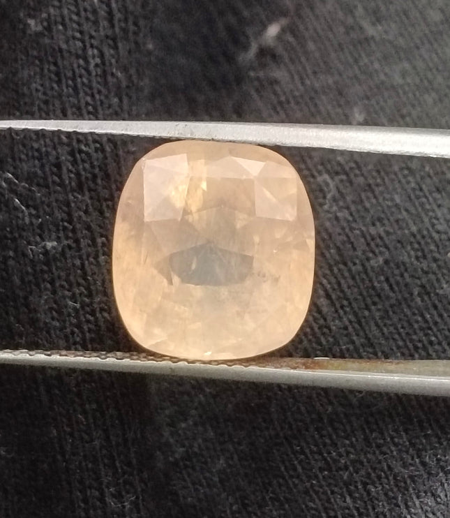 8.41ct Padparadscha sapphire, Certified Natural Untreated Loose Gemstone