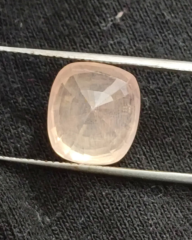 AGRL Certified 8.41ct Padparadscha Sapphire, Natural Untreated Gemstone